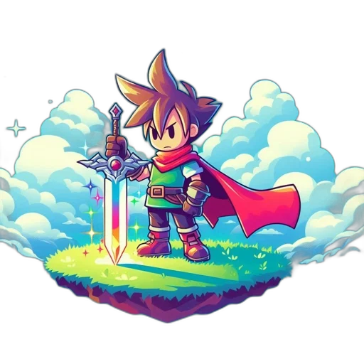 sword, staff, weapon, dragon transparent PNG cut-out