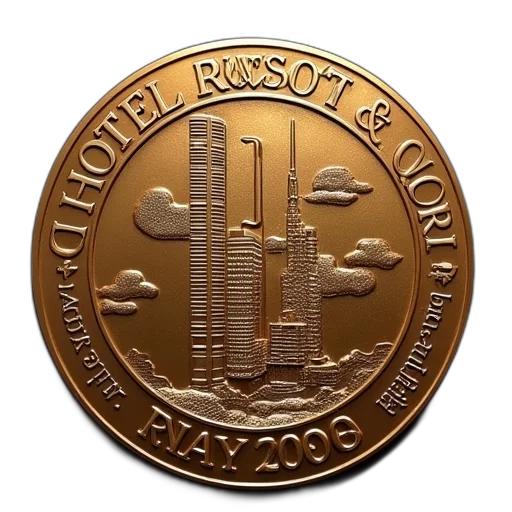 medal, badge, hotel, review transparent PNG cut-out