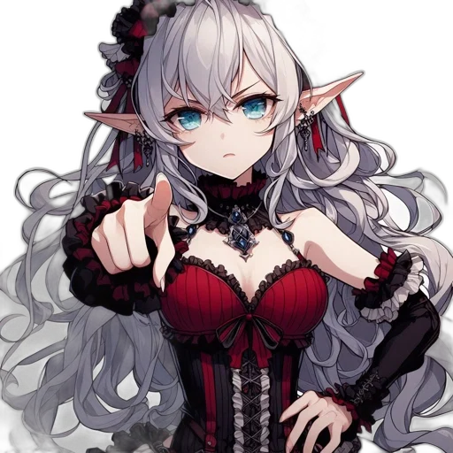 staff, dress, weapon, dragon transparent PNG cut-out