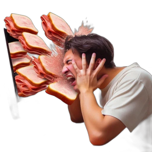 shoes, food, mask, face transparent PNG cut-out