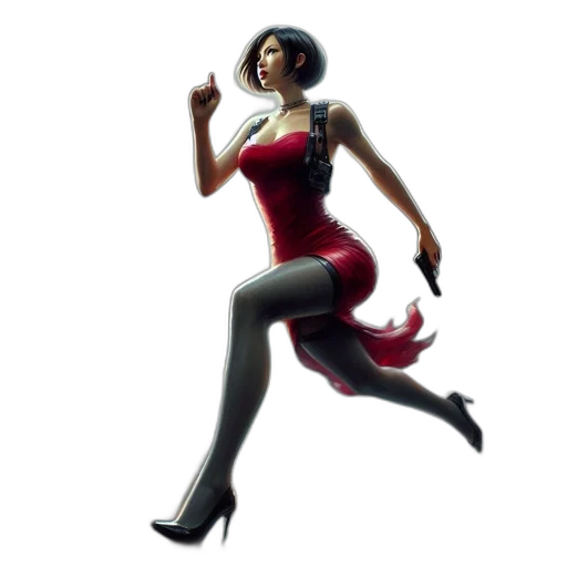 dress, concept art, 3d render, fantasy art transparent PNG cut-out