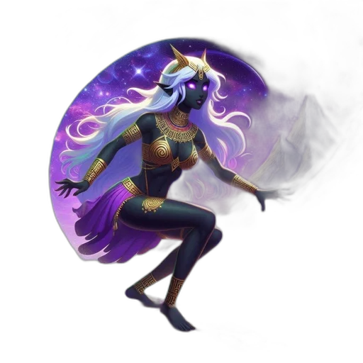 staff, mask, dragon, fantasy art transparent PNG cut-out