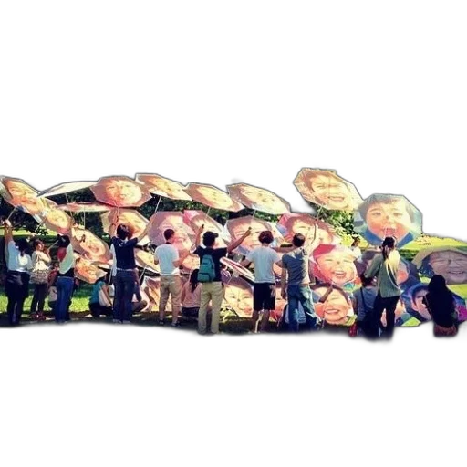 umbrella, staff, car, weapon transparent PNG cut-out