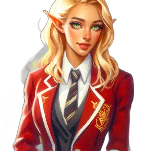 jacket, staff, dragon, fantasy art transparent PNG cut-out