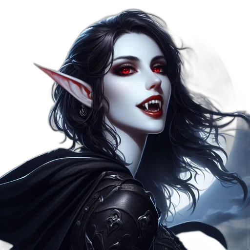face, fantasy art, concept art, comic book art transparent PNG cut-out