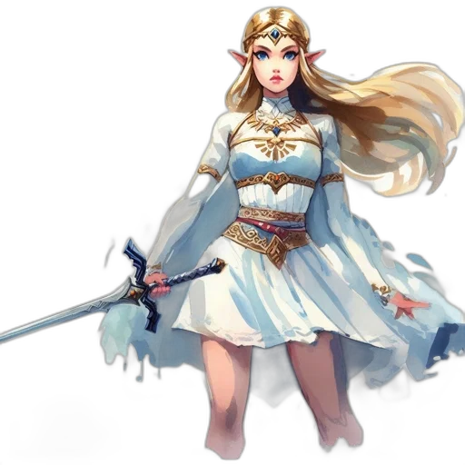 sword, staff, weapon, crown transparent PNG cut-out