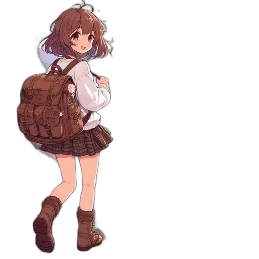 jacket, dress, weapon, creature transparent PNG cut-out