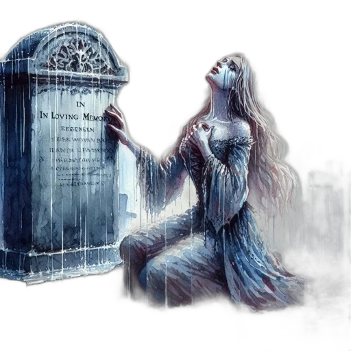 dress, fantasy art, concept art, comic book art transparent PNG cut-out