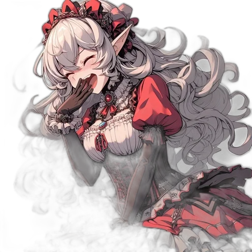 dress, mask, dragon, crown transparent PNG cut-out