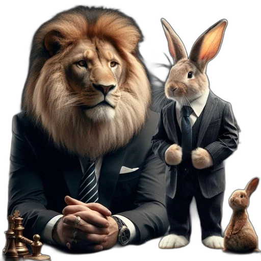 animal, concept art, photorealistic, fantasy art transparent PNG cut-out