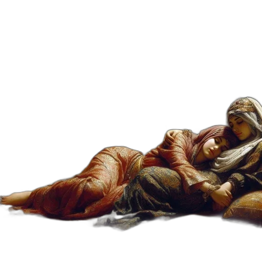 photorealistic, oil painting, concept art, fantasy art transparent PNG cut-out