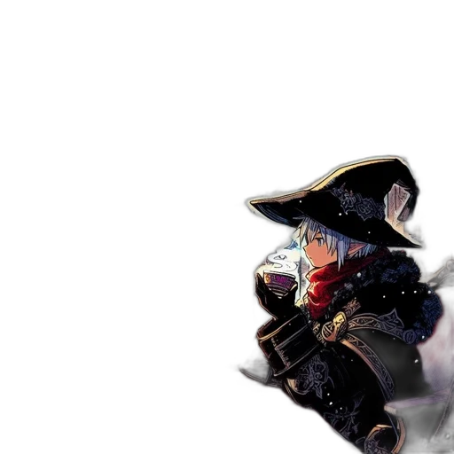 hat, weapon, staff, mask transparent PNG cut-out
