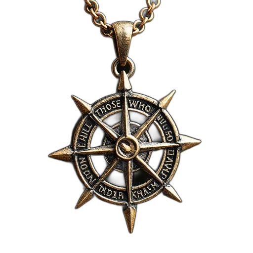 jewelry, staff, witch, compass transparent PNG cut-out