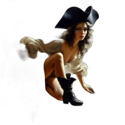 hat, photorealistic, fantasy art, concept art transparent PNG cut-out