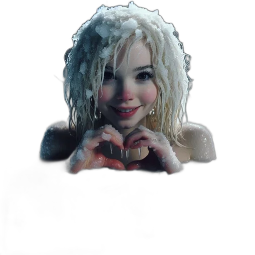 face, creature, jewelry, weapon transparent PNG cut-out