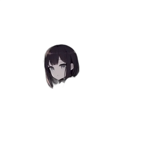creature, face, hair, weapon transparent PNG cut-out