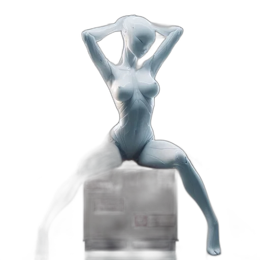 bottle, robot, dress, jewelry transparent PNG cut-out