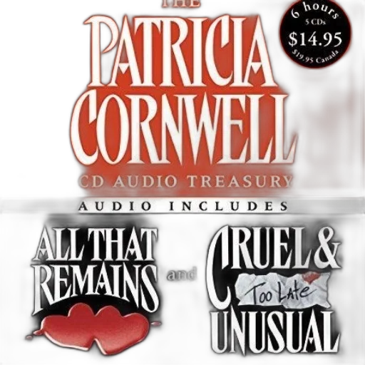patricia, cornwell, audio, treasury transparent PNG cut-out