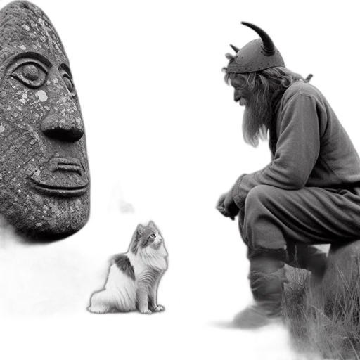 animal, mask, creature, concept art transparent PNG cut-out