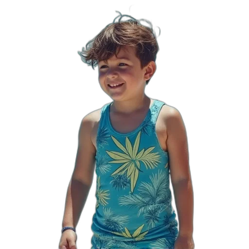 dress, jacket, creature, vaporwave transparent PNG cut-out