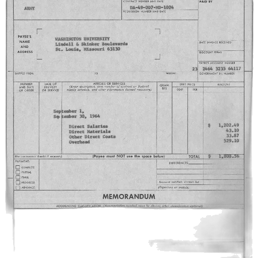vintage, washington, university, invoice transparent PNG cut-out
