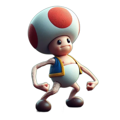 robot, hat, creature, staff transparent PNG cut-out