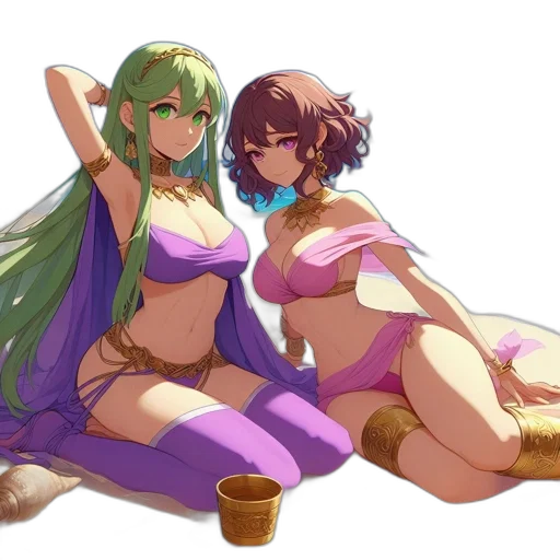 concept art, fantasy art, pixel art, anime transparent PNG cut-out
