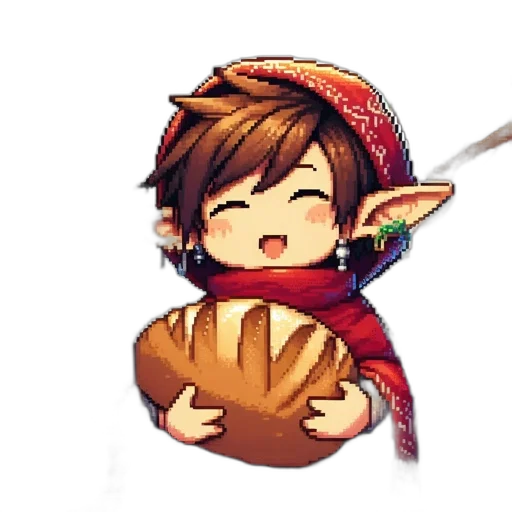 staff, food, hat, weapon transparent PNG cut-out