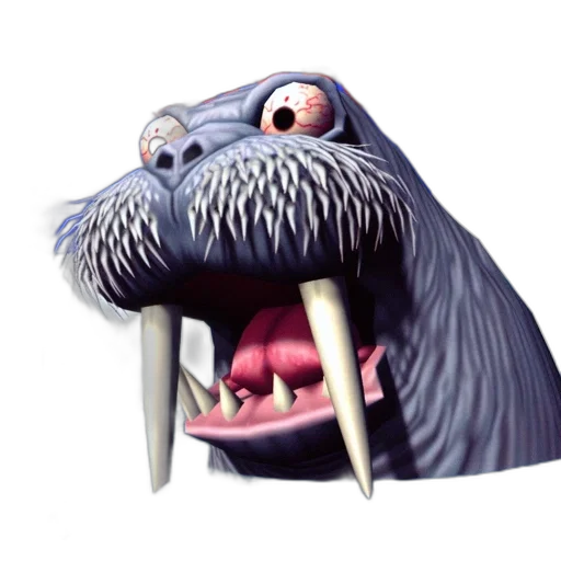 animal, creature, staff, face transparent PNG cut-out