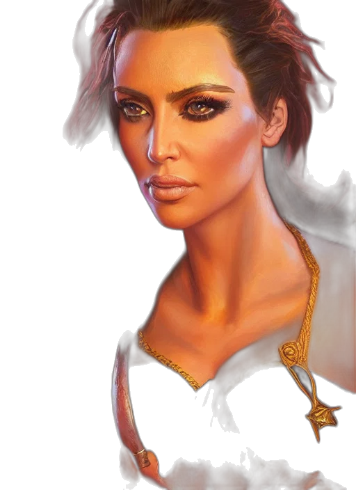 face, jewelry, crown, fantasy art transparent PNG cut-out