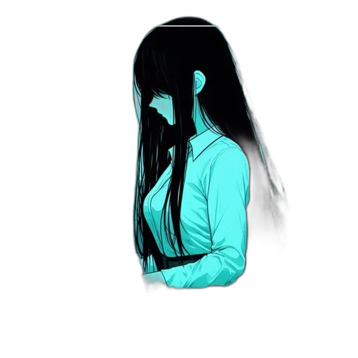 hair, mask, dress, face transparent PNG cut-out