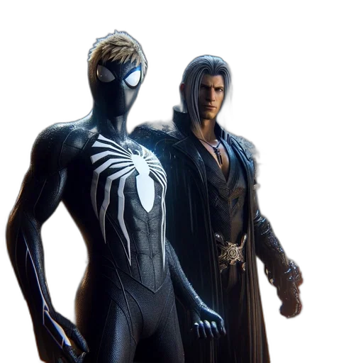 mask, concept art, comic book art, 3d render transparent PNG cut-out