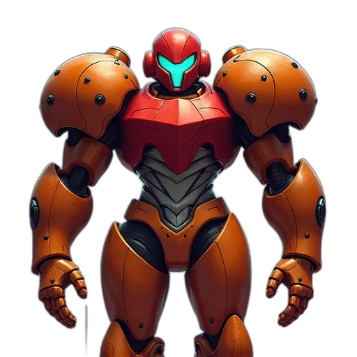 robot, weapon, concept art, 3d render transparent PNG cut-out