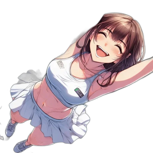 dress, weapon, creature, staff transparent PNG cut-out