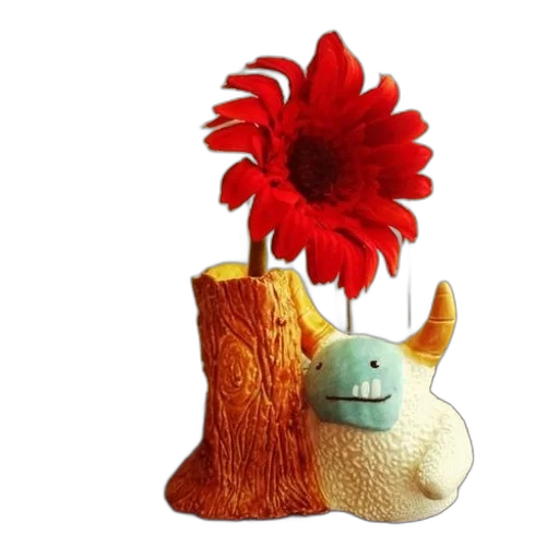 crown, flower, hat, 3d render transparent PNG cut-out