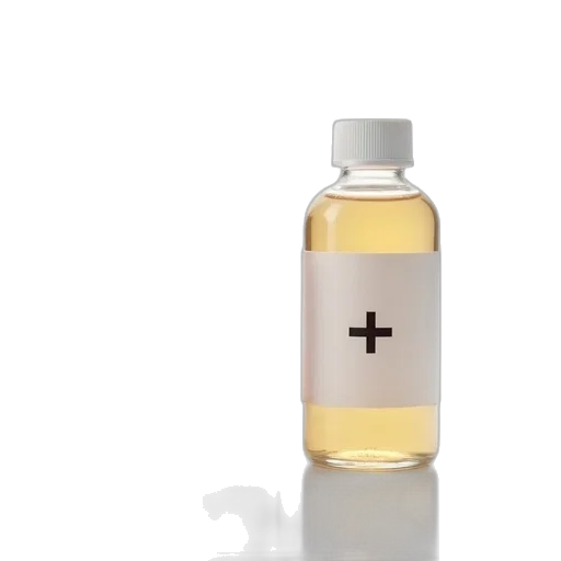 bottle, hair, 3d render, two transparent PNG cut-out