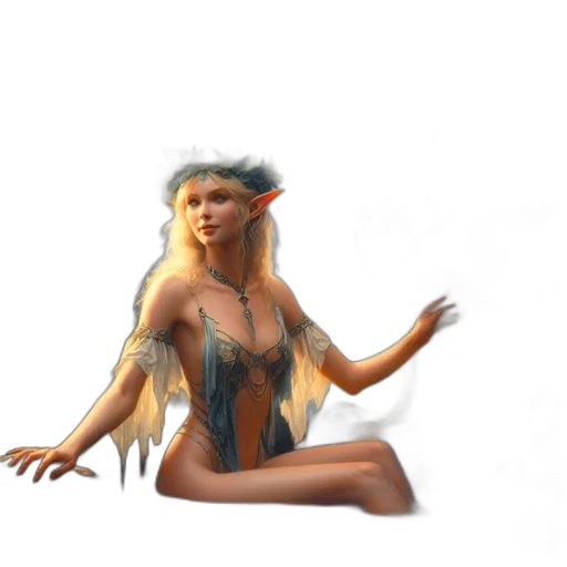 dragon, creature, staff, fantasy art transparent PNG cut-out