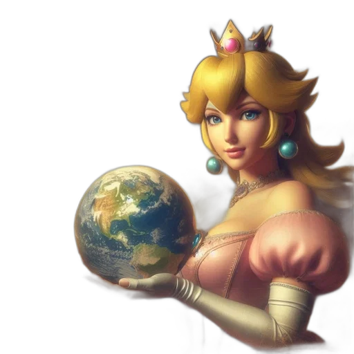 crown, weapon, dress, staff transparent PNG cut-out