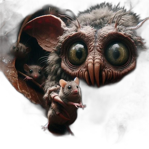 creature, mask, animal, face transparent PNG cut-out