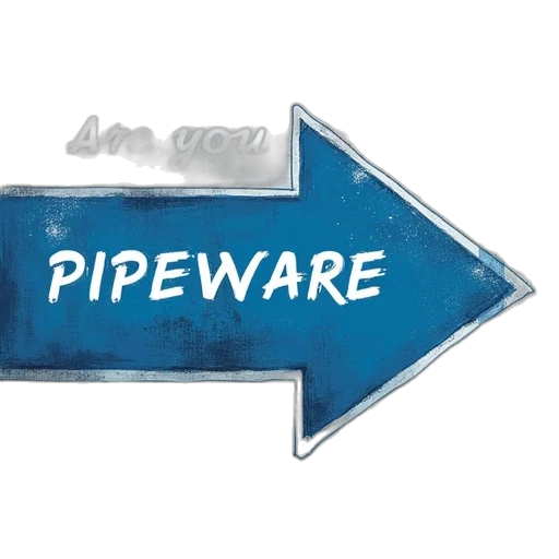 arrow, blue, pipe, line transparent PNG cut-out