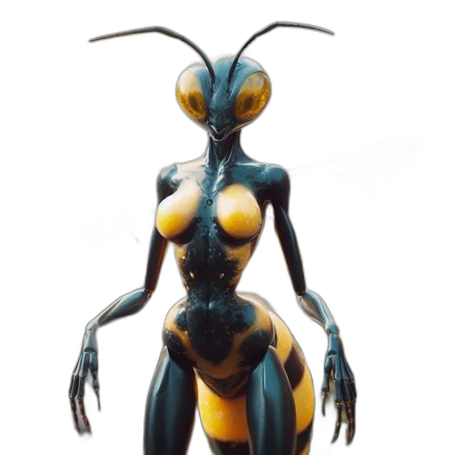 creature, robot, animal, dress transparent PNG cut-out