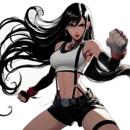 comic book art, concept art, anime, fantasy art transparent PNG cut-out