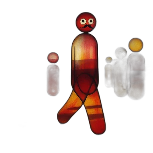 concept art, 3d render, pixel art, outer space transparent PNG cut-out
