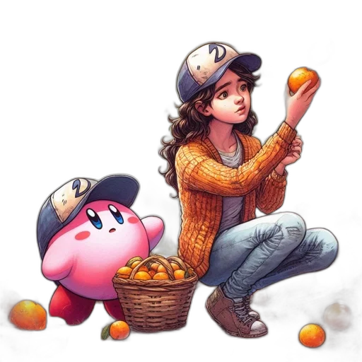 food, hat, pixel art, concept art transparent PNG cut-out