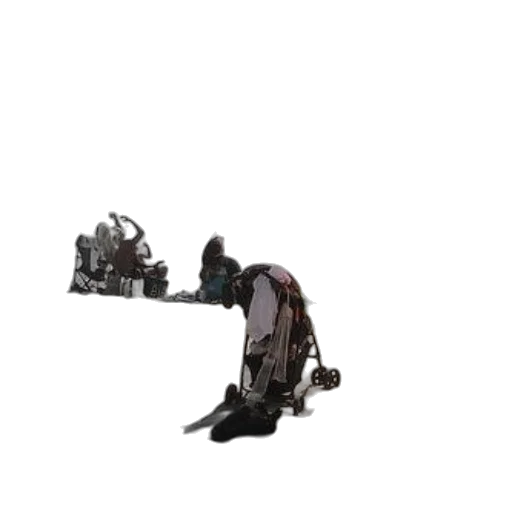 robot, weapon, shoes, staff transparent PNG cut-out