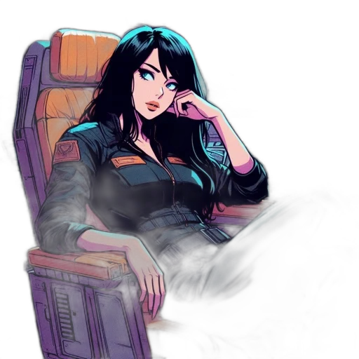 jacket, face, robot, dress transparent PNG cut-out