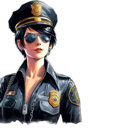 jacket, face, staff, hat transparent PNG cut-out