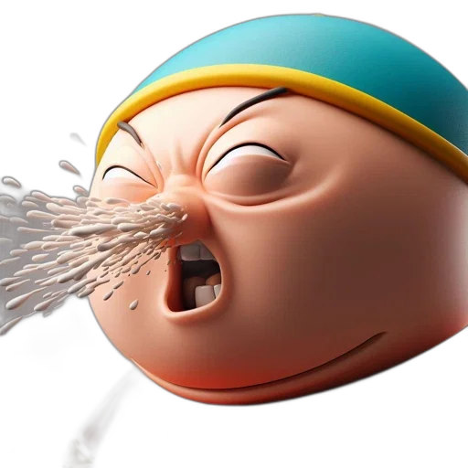 mask, face, 3d render, concept art transparent PNG cut-out