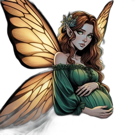 fantasy art, concept art, pixel art, comic book art transparent PNG cut-out