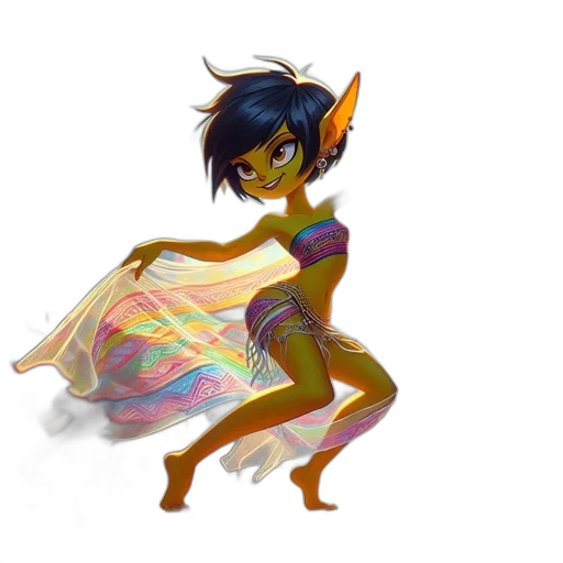 dress, dragon, creature, concept art transparent PNG cut-out